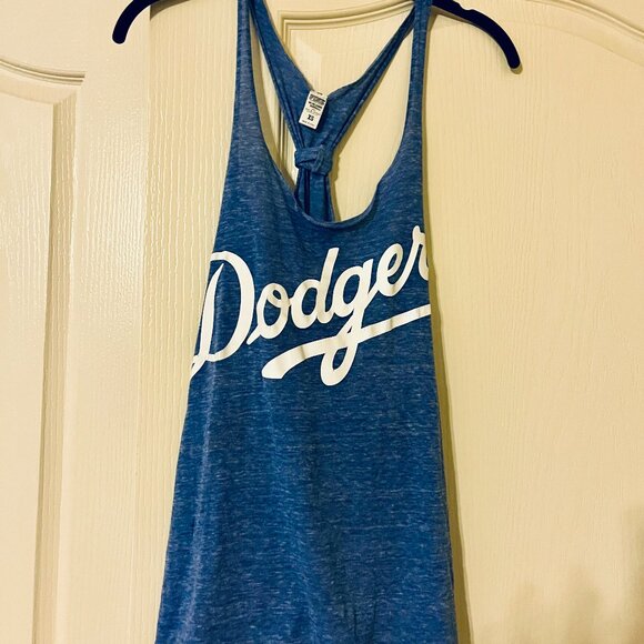PINK Victoria's Secret Tops - PINK Victoria's Secret LA Dodgers MLB Collection Tank Top